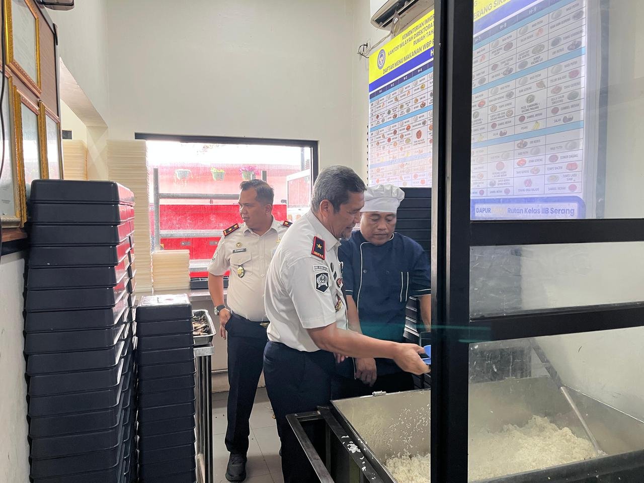 ingkatkan Layanan Pemasyarakatan, Kakanwil Ditjenpas Banten Resmikan Dapur Prima Rutan Serang