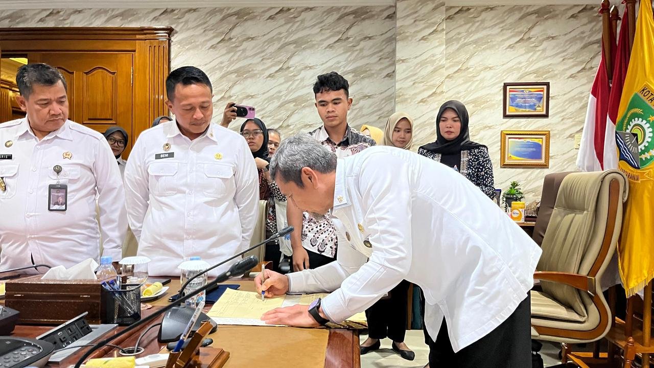 Perkuat Tugas dan Fungsi Pemasyarakatan, serta Implementasi KUHP Baru, Kanwil Ditjenpas Banten Bersinergi dengan Pemkot Tangerang Teken Nota Kesepakatan