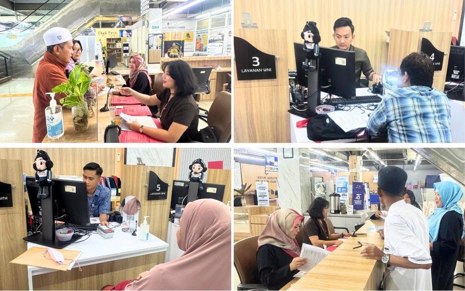 Puncak Layanan Paspor Simpatik HBI ke-76: Kantor Imigrasi Cilegon Berikan Pelayanan Cepat dan Efisien di Hari Terakhir