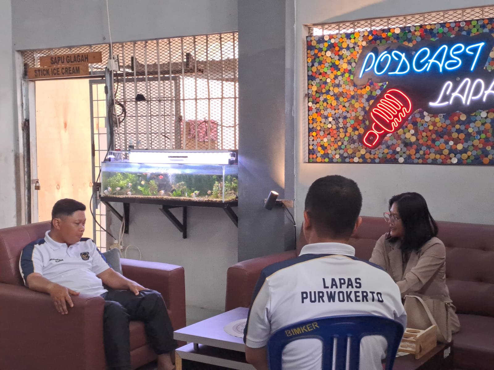 Lapas Kelas IIA Purwokerto Laksanakan Evaluasi Pembinaan Batik Warga Binaan Bersama CV. Rajasa Mas Jaya