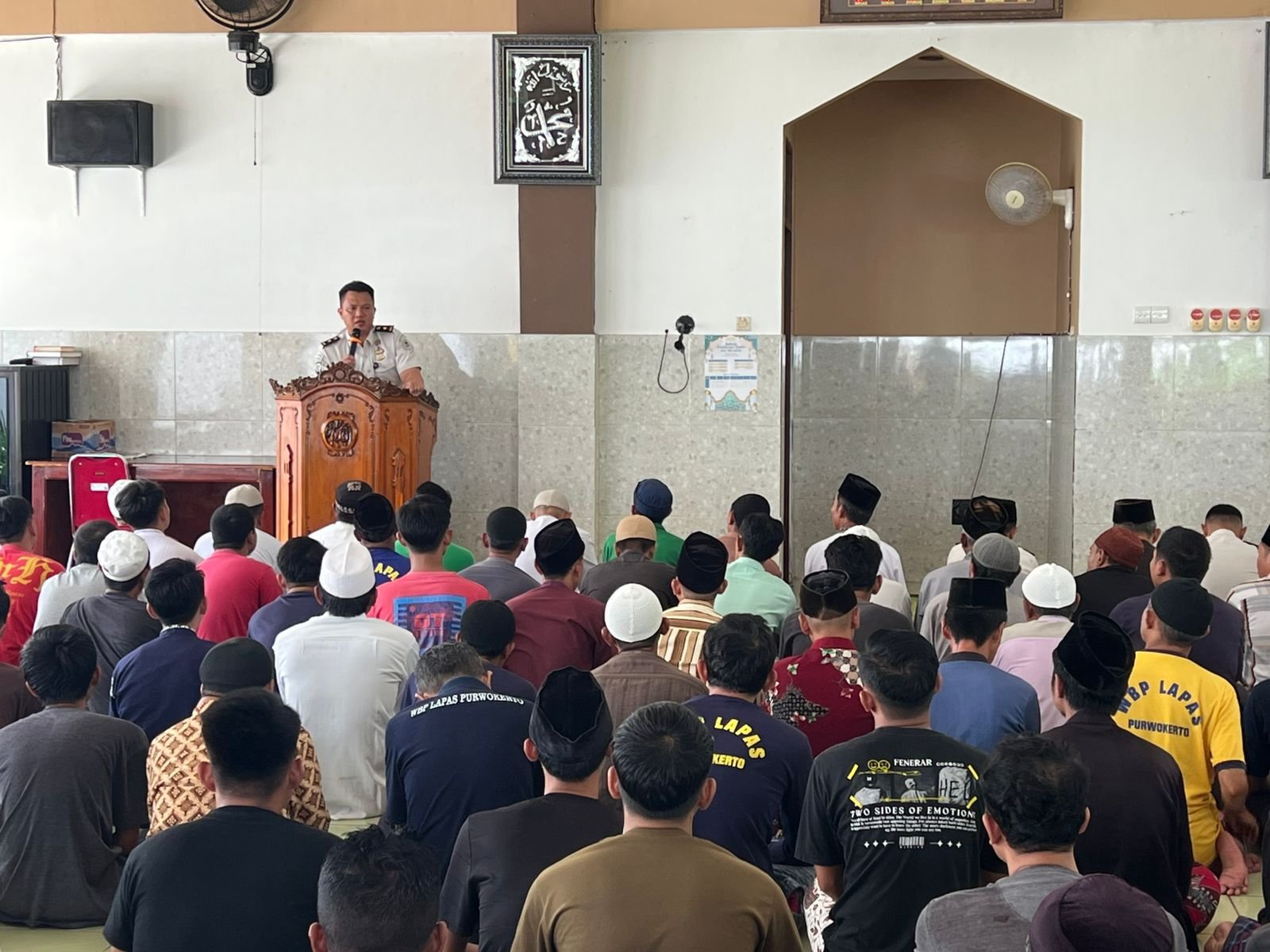 Pengarahan “Tahun Baru, Revolusi Baru, Capaian Baru: Perubahan Lebih Baik Warga Binaan” Digelar di Lapas Kelas IIA Purwokerto