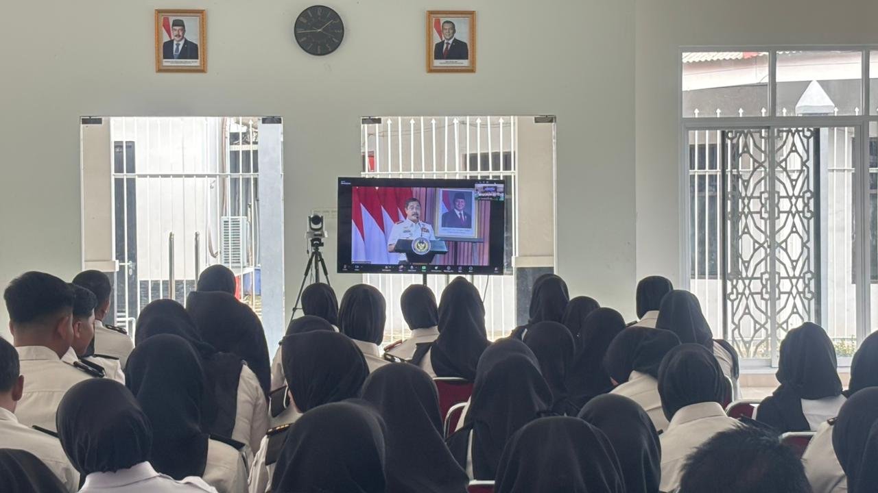 Lapas Perempuan Tangerang Ikuti Zoom Virtual Penguatan Pelaksanaan Tugas Awal Tahun 2026 dan Penandatanganan Janji Kinerja