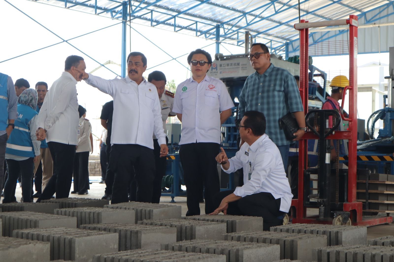Lapas Kelas I Tangerang Jadi Lokasi Peninjauan Pembinaan Kemandirian Menteri Imipas