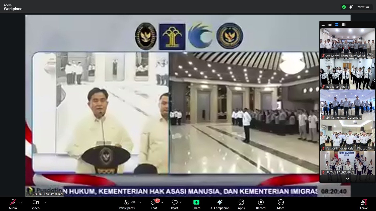 Apel Bersama 2026, Teguhkan Sinergi dan Reformasi Hukum untuk Kepentingan Masyarakat