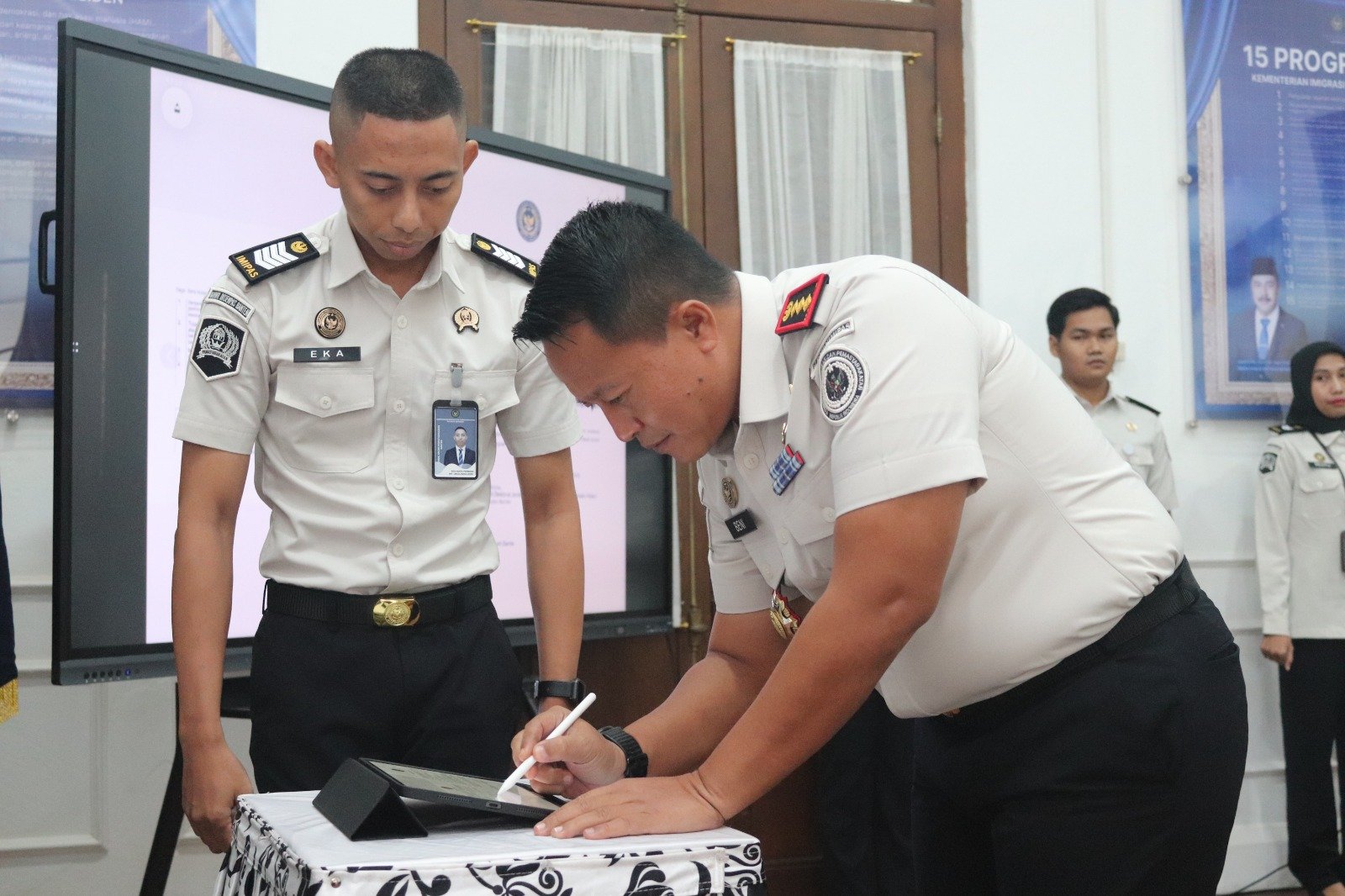 Meneguhkan Integritas, Mengawal Amanah: Lapas Kelas I Tangerang Ikuti Penandatanganan Pakta Integritas 2026