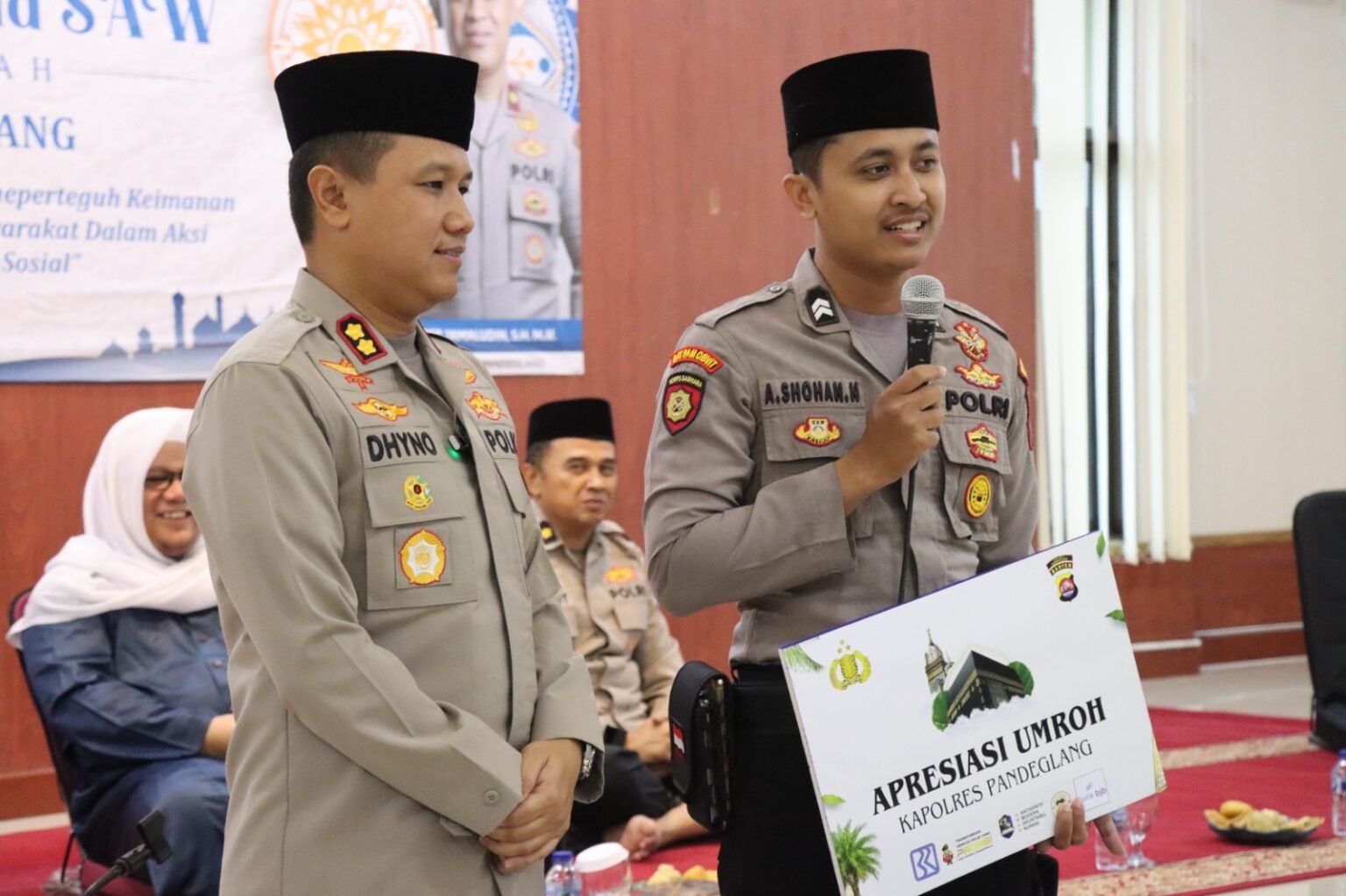 Kapolres Pandeglang Berikan Apresiasi Umroh kepada Personel sebagai Bentuk Penghargaan atas Dedikasi dan Loyalitas