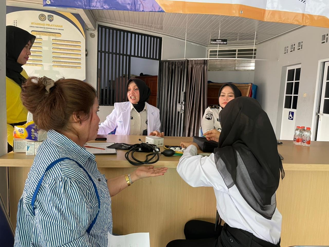 Implementasikan 15 Program Aksi, Lapas Perempuan Kelas IIA Tangerang Sediakan Pemeriksaan Kesehatan Gratis bagi Pengunjung