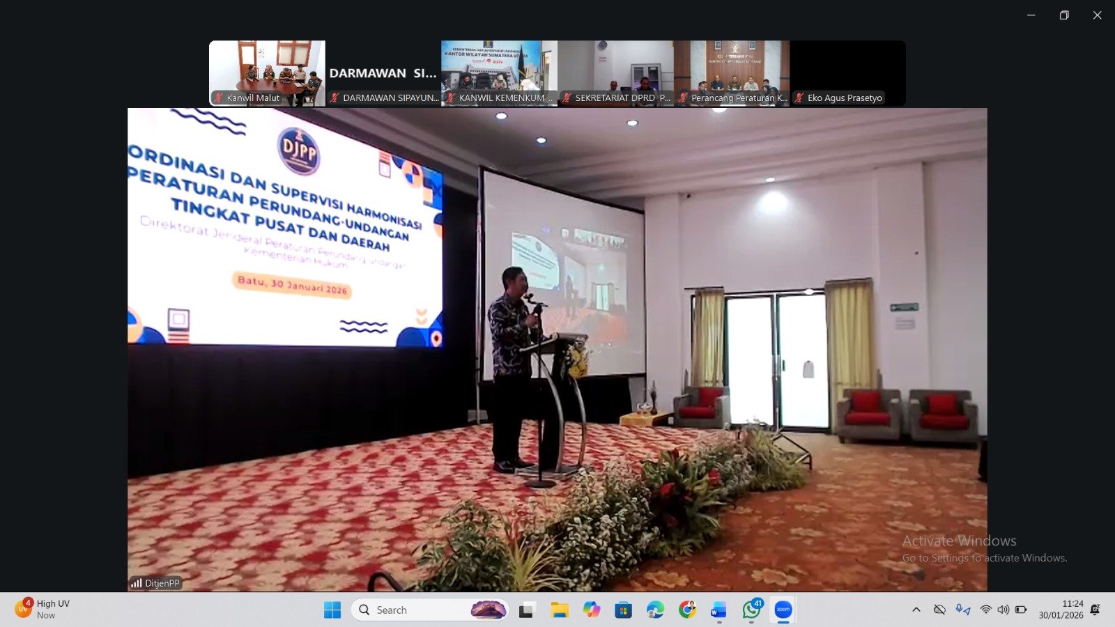 Perkuat Harmonisasi Regulasi, Kemenkum Gelar Forum Koordinasi Pusat dan Daerah