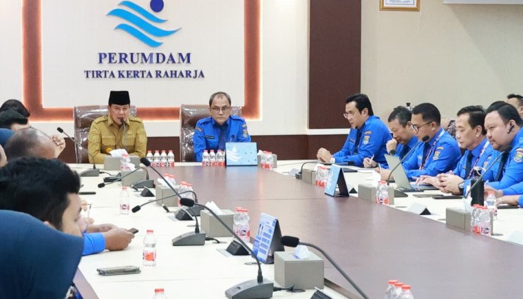 Bupati Tangerang Minta Perumdam TKR Terus Berinovasi Untuk Tingkatkan Layanan Dan Kinerja