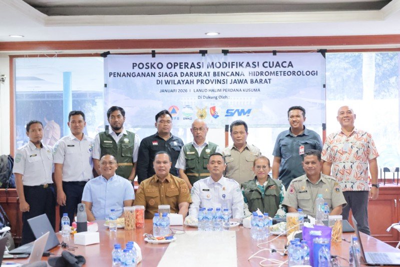 Instruksi Gubernur Banten, Pemkot Serang dan BMKG Lakukan Operasi Modifikasi Cuaca Kurangi Curah Hujan