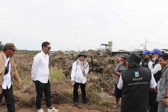 Tanggap Darurat Banjir, DPUPR Kabupaten Serang Buat Kolam Retensi di Bumi Ketos Kibin