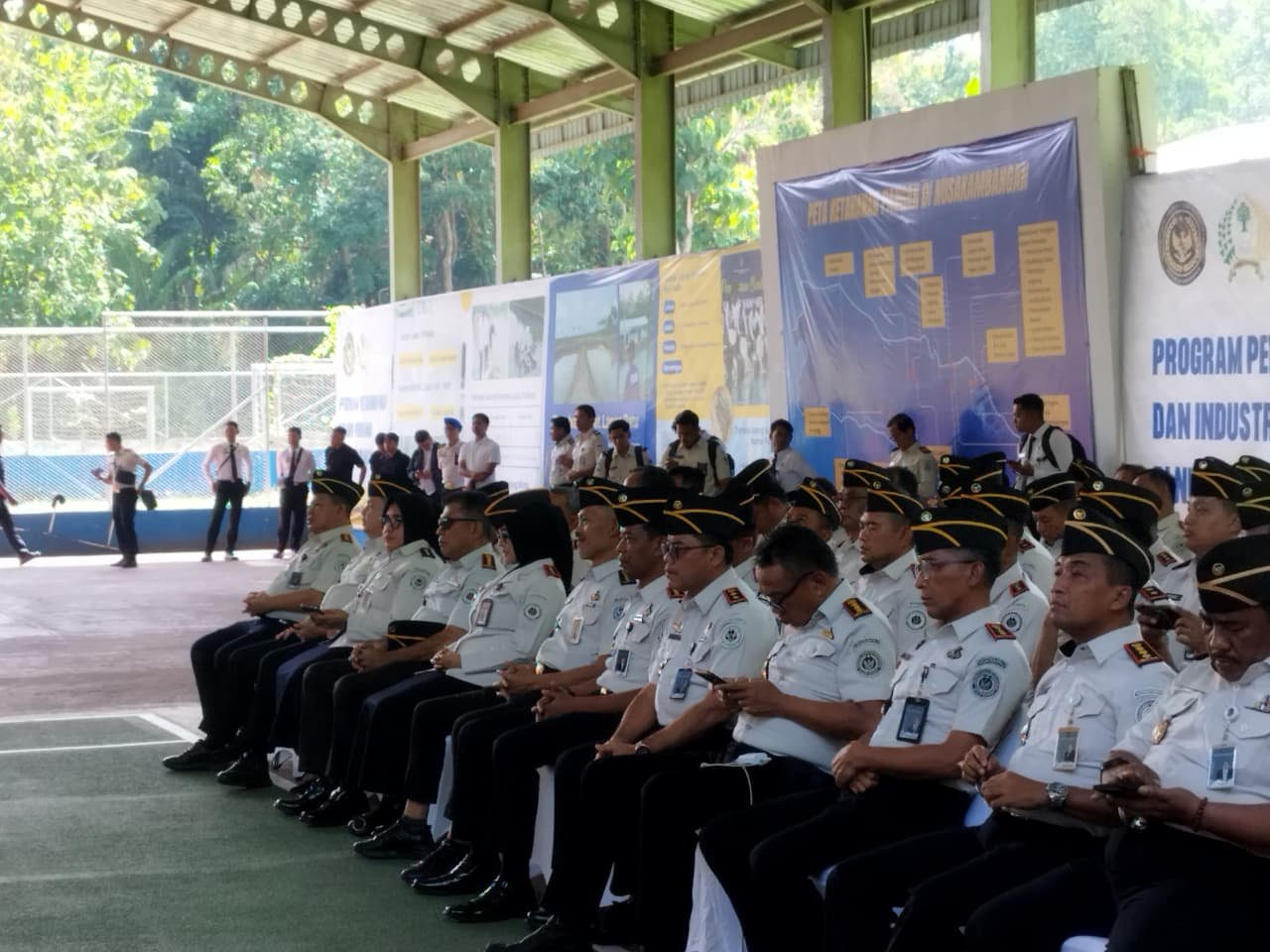 Kalapas Purwokerto Hadiri Penutupan Pembinaan Mental Terpadu Tahap II di Nusakambangan
