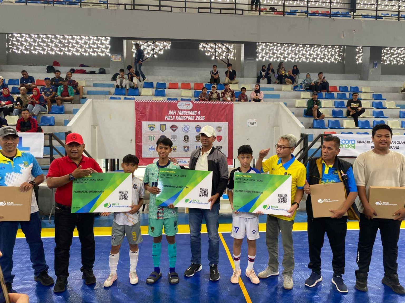 Semakin Nyaman, Seluruh Atlet Futsal Pada Liga AAFI Kota Tangerang 4 Musim 2026 Dilindungi Program BPJS Ketenagakerjaan