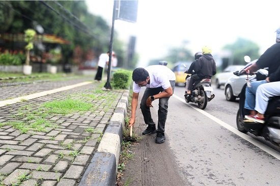 Gerakan Indonesia ASRI, Kanwil Ditjenpas Banten Bersih-Bersih Lingkungan Bersama Pemprov Banten