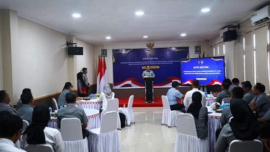 Wujud Akuntabilitas, BPK Gelar Pemeriksaan Laporan Keuangan pada Kemenkum Malut
