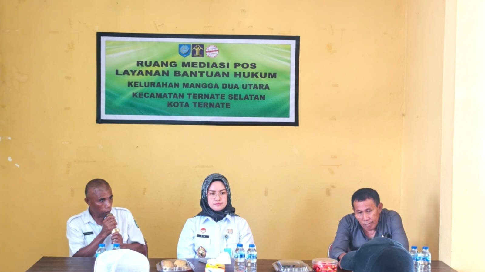 Kanwil Kemenkum Malut Bina Posbankum Kelurahan Mangga Dua Utara, Perkuat Mediasi dan Akses Bantuan Hukum Warga