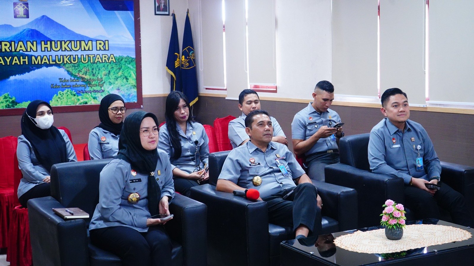 Kemenkum Malut Ikuti Rapat Persiapan Peresmian Posbankum Tingkat Nasional