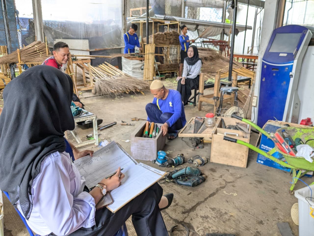 Opname Sarana Giatja, Lapas Kelas IIA Purwokerto Perkuat Tertib Administrasi dan Optimalisasi Pembinaan