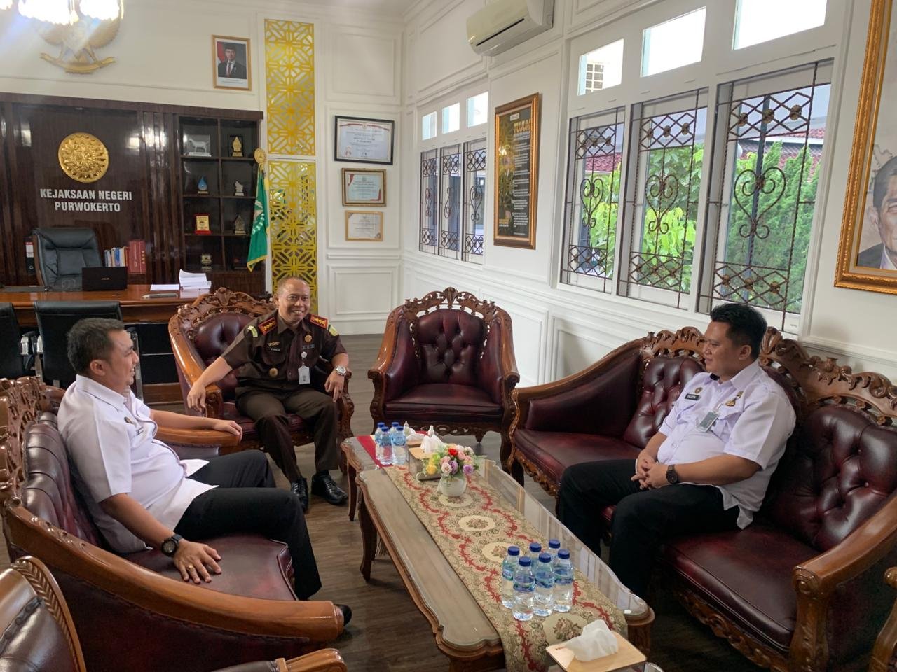 Perkuat Sinergitas Penegakan Hukum, Lapas Purwokerto Laksanakan Kunjungan Kerja ke Kejaksaan Negeri Purwokerto