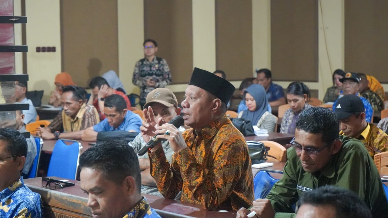 Kemenkum Malut Gelar Pembinaan Posbankum kepada Kades dan Paralegal di Halbar