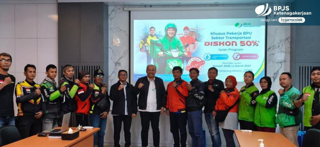 BPJS Ketenagakerjaan Kanwil Banten Sosialisasikan Program Diskon Iuran 50% Bagi Pekerja Sektor Transportasi