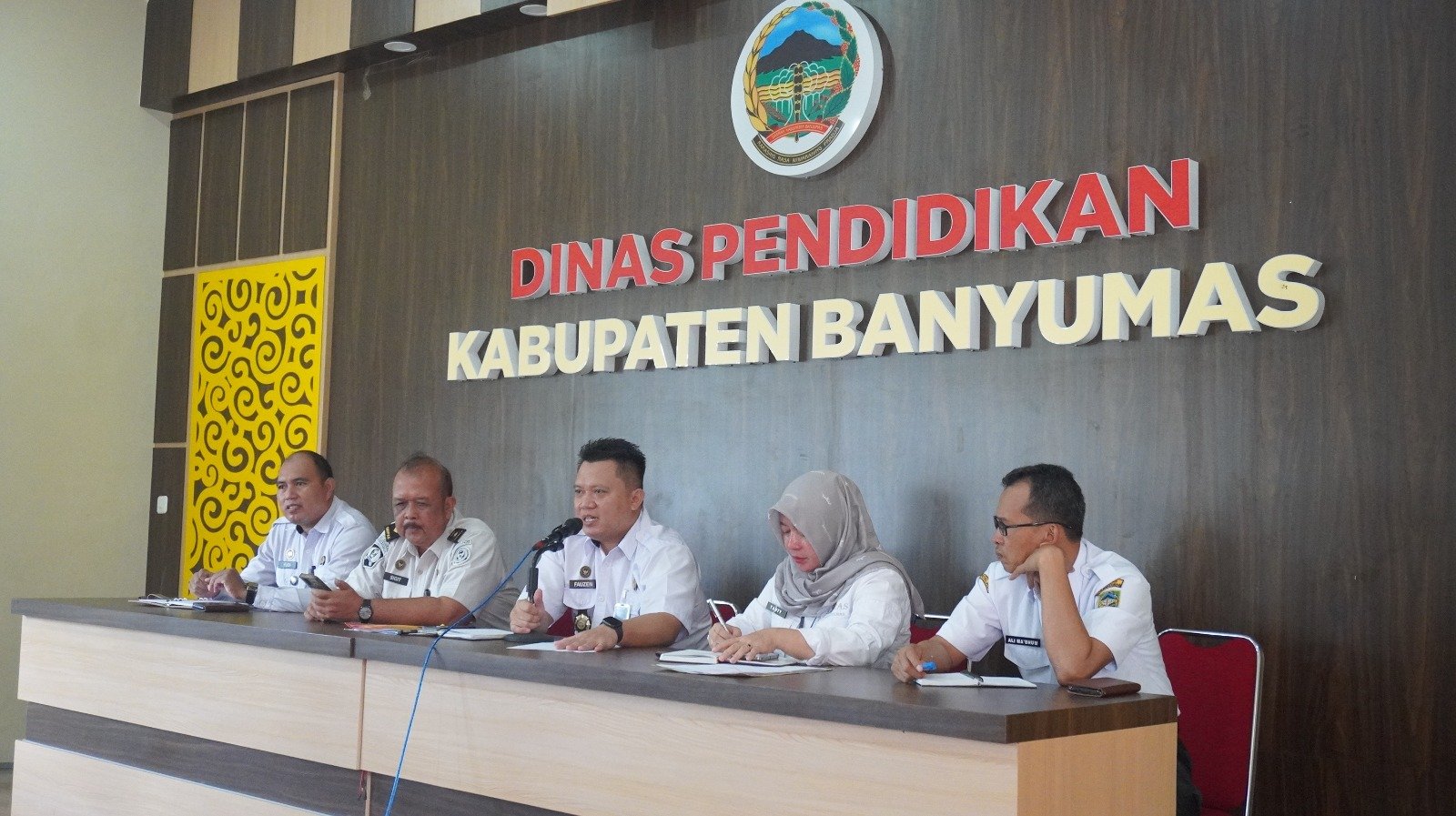 Lapas Kelas IIA Purwokerto Hadiri Undangan Dinas Pendidikan Banyumas Bahas Pendidikan Kesetaraan Warga Binaan