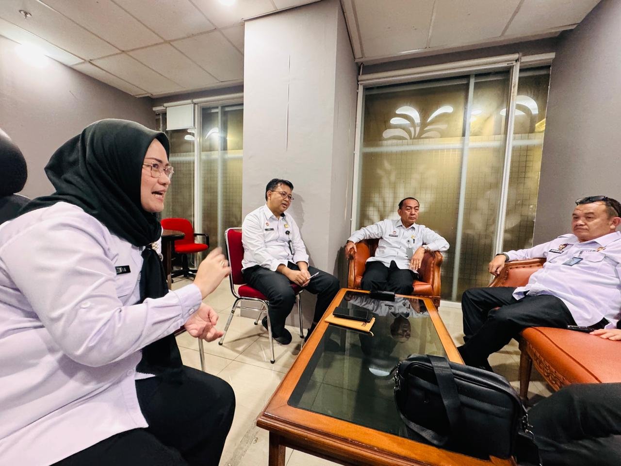 Kemenkum Malut Konsultasi Teknis dengan BSK Hukum terkait Pelaksanaan FKK dan AIEK