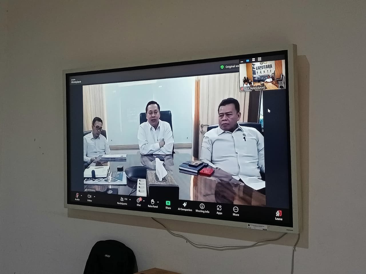 Lapas Perempuan Kelas IIA Tangerang Ikuti Sosialisasi Hari Bhakti Pemasyarakatan Ke-62 Tahun 2026 Oleh Direktur Jenderal Pemasyarakatan