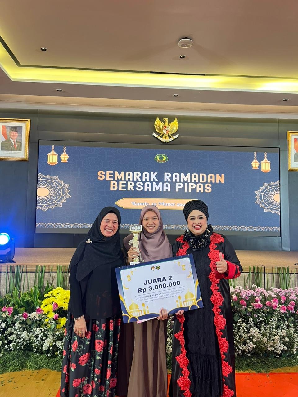Kakanwil Ditjenpas Banten Bangga, Pegawai LPP Tangerang dan LPKA Tangerang Raih Juara Tilawah Al-Qur’an