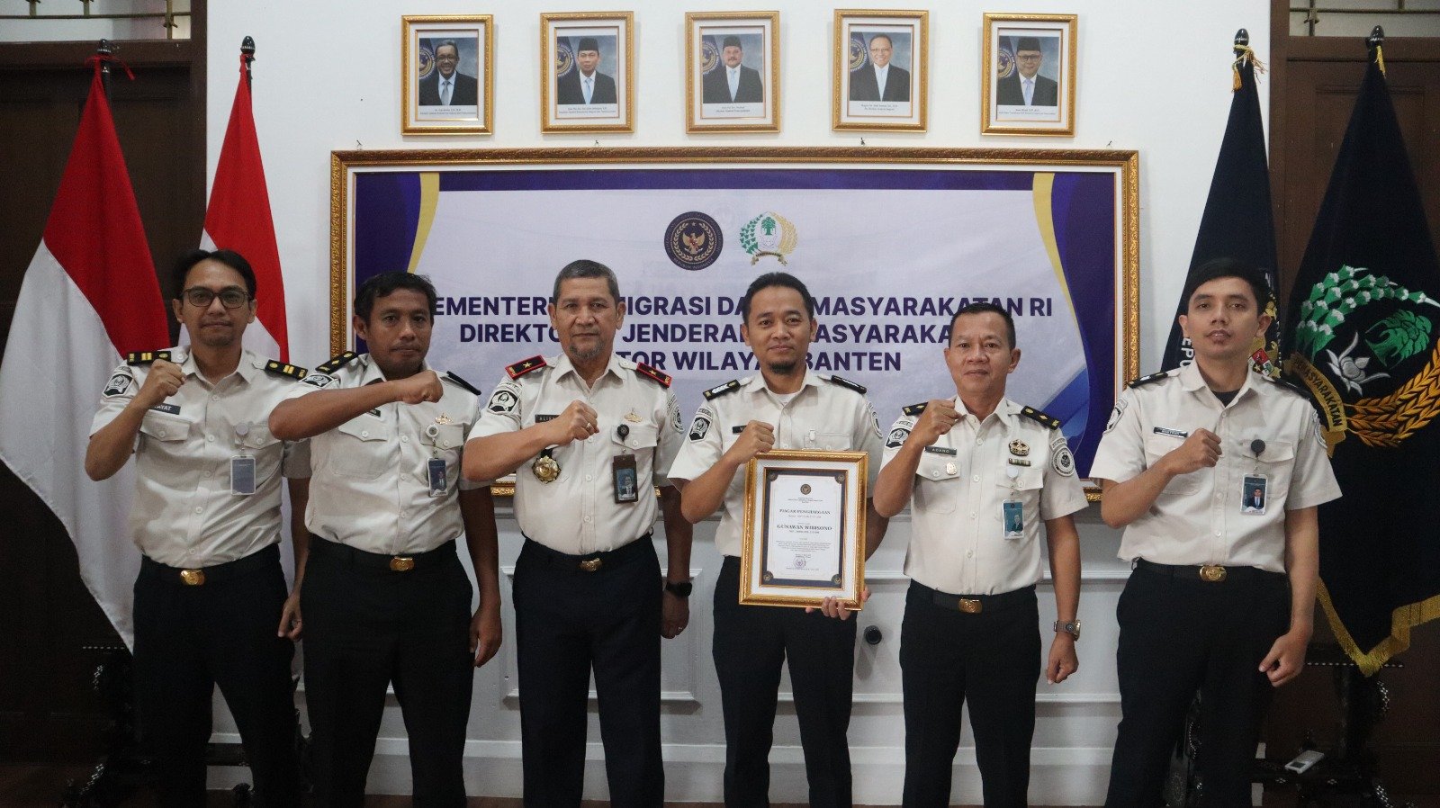 Satu Inovasi, Seribu Dampak: Kakanwil Ditjenpas Banten Apresiasi Pegawai Berinovasi Sistem Digital Terintegrasi