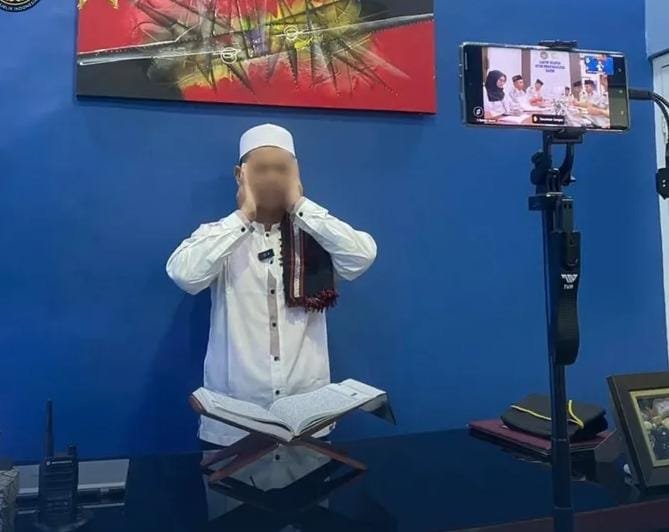 Dengan Antusias WBP Rutan Pandeglang Ikuti Lomba Keagamaan Kanwil Ditjenpas Banten