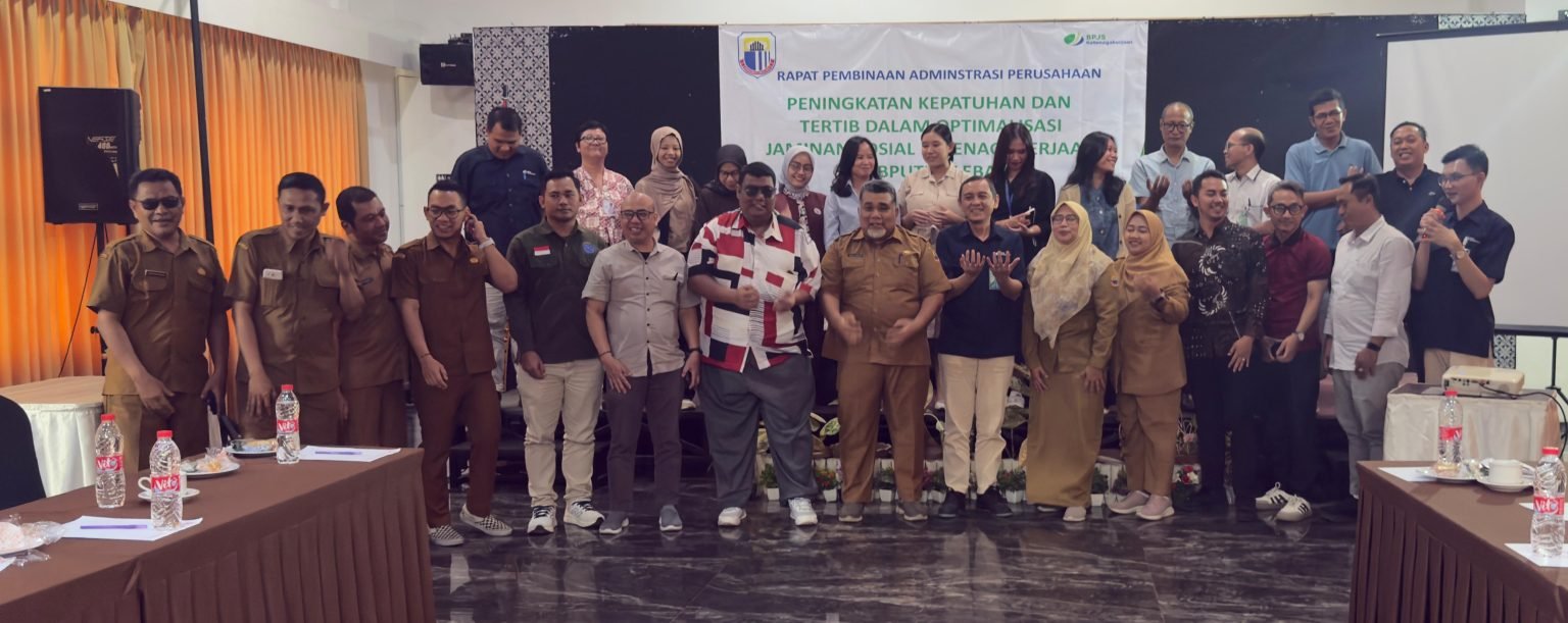 Agar Tertib Administrasi, BPJS Ketenagakerjaan Lakukan Pembinaan Bagi Perusahaan-perusahaan yang ada di wilayah Lebak