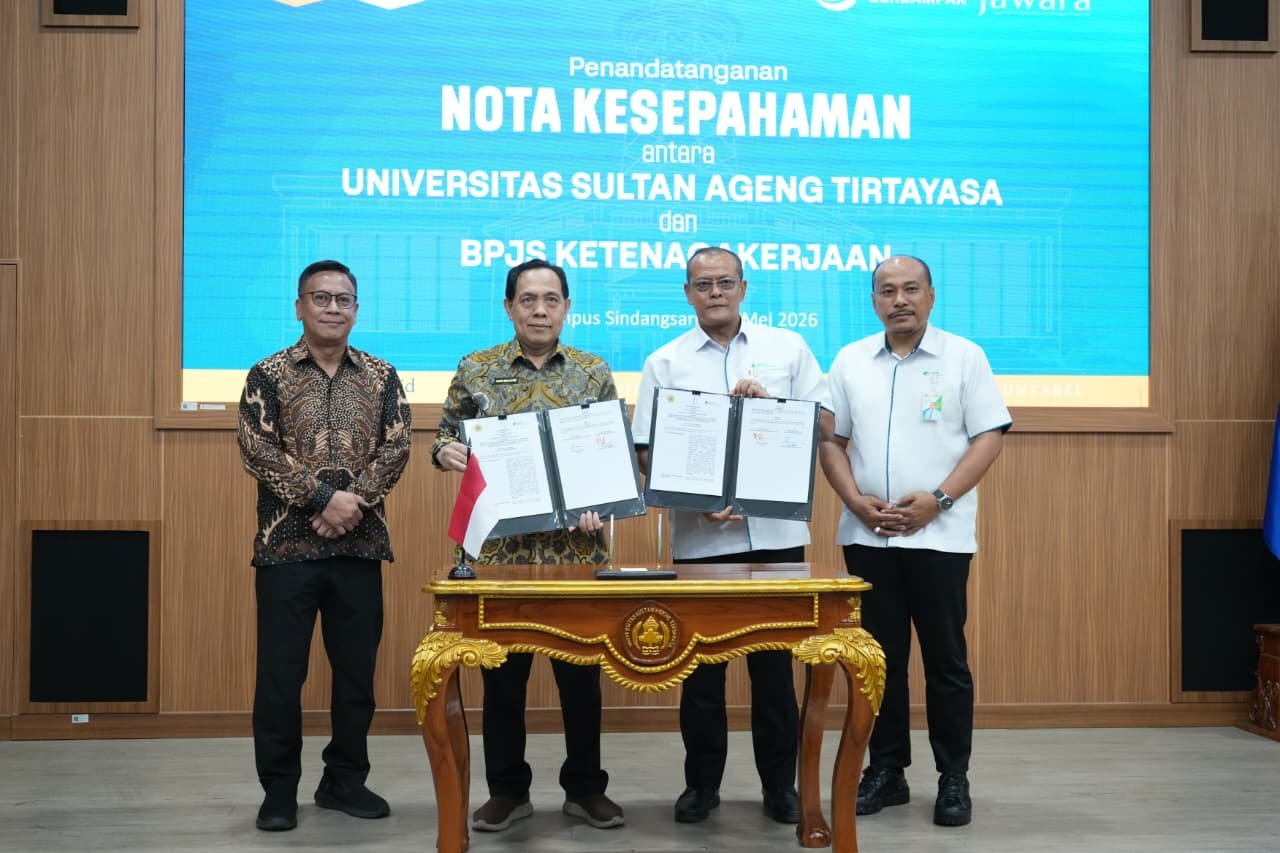 BPJS Ketenagakerjaan-Untirta Berkolaborasi: Lindungi Mahasiswa Magang dan Civitas Akademika Lewat Program Jamsostek