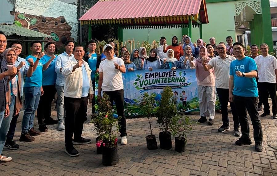 Lestarikan Lingkungan, Insan BPJS Ketenagakerjaan Cabang Batuceper Lakukan Penanaman Pohon di Kecamatan Batuceper