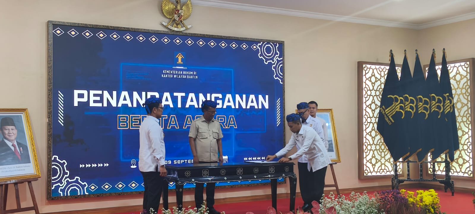Hadiyanto Terpilih Menjadi Kakanwil Kemenkum Banten Hasil E-voting Pegawai